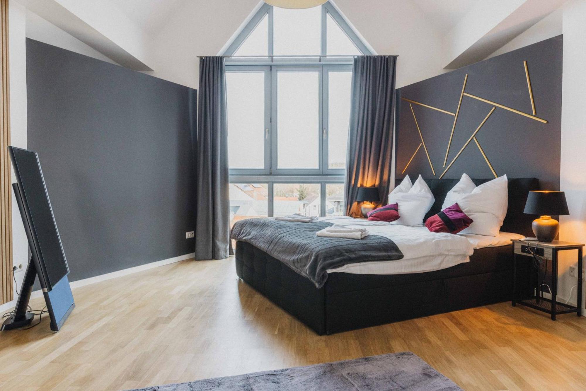 Luxury 4 Bedroom Apartment/Therme Erding/Parking Eksteriør billede